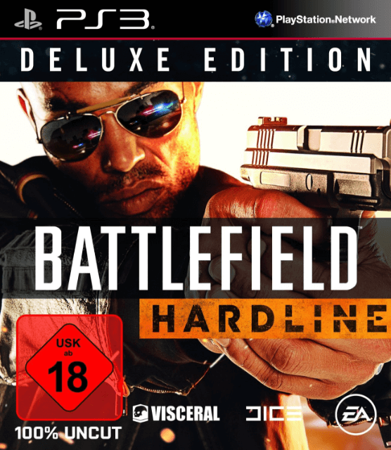 Battlefield Hardline box art for Playstation 3